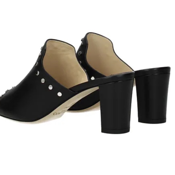 Jimmy Choo Myla Studded Mules 39.5 - Picture 6 of 7